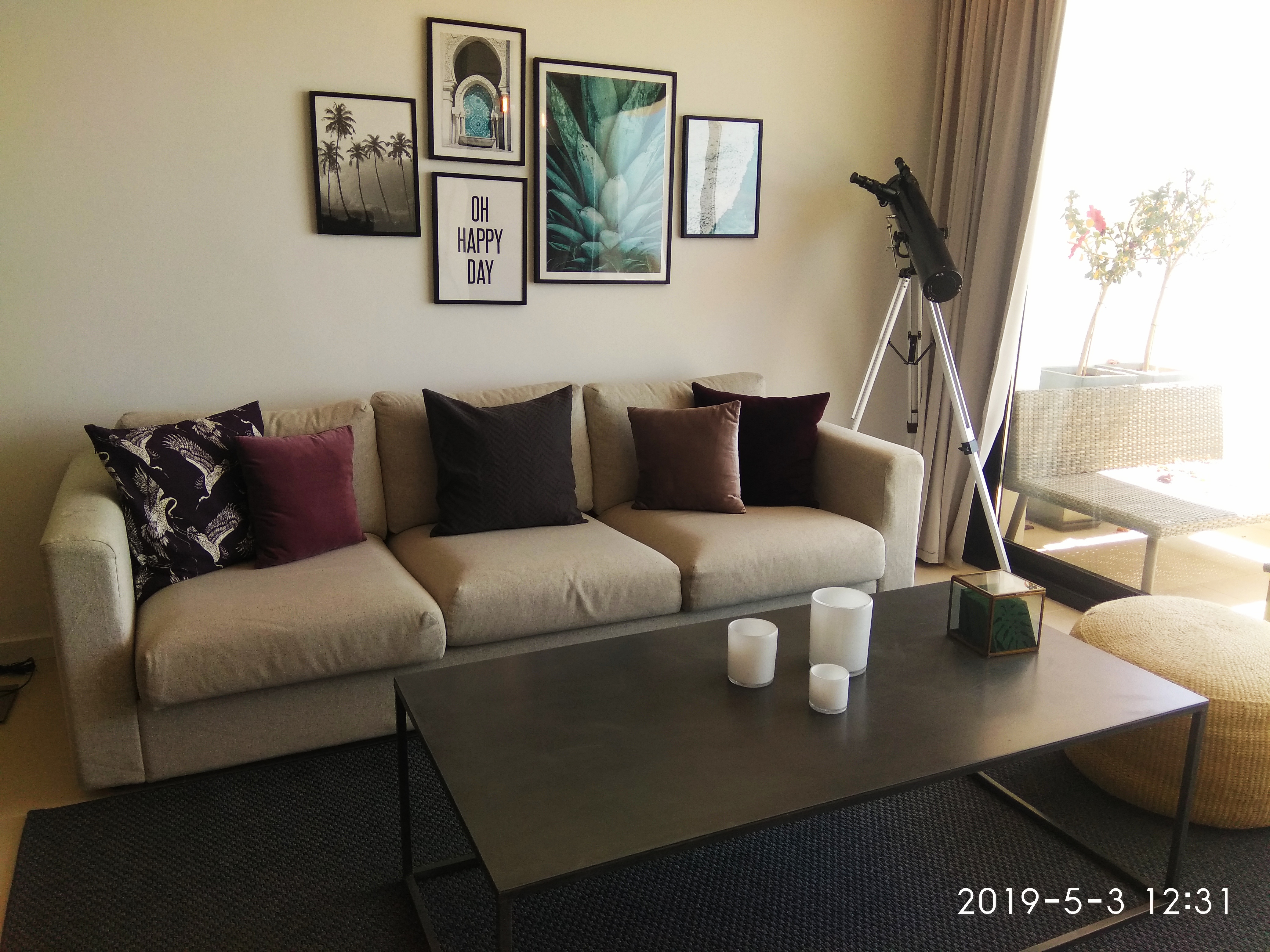 Luxury Penthouse Apartment in Estepona Casa de Gran Vista Living Room